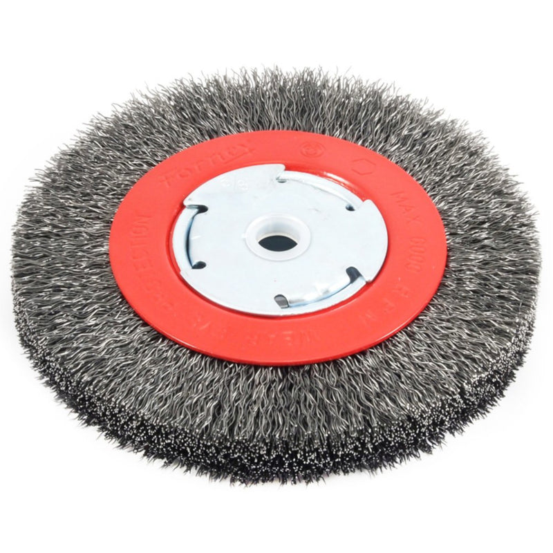 FORNEY - Forney 6 in. Crimped Wire Wheel Brush Metal 6000 rpm 1 pc [72750]