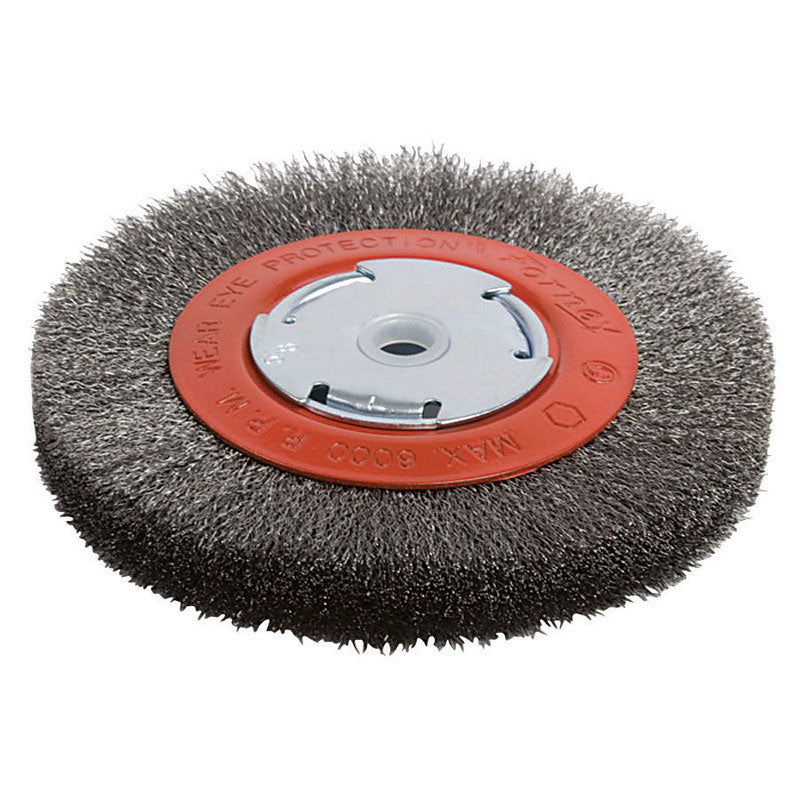 FORNEY - Forney 6 in. Crimped Wire Wheel Brush Metal 6000 rpm 1 pc [72751]