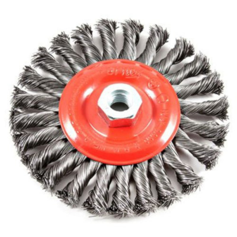 FORNEY - Forney 6 in. Crimped Wire Wheel Brush Metal 9000 rpm 1 pc