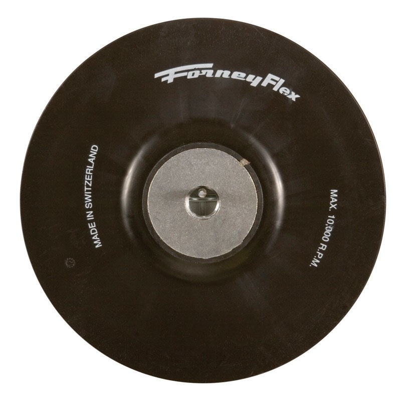 FORNEY - Forney 7 in. D Rubber Backing Pad 5/8 in. 10000 rpm 1 pc