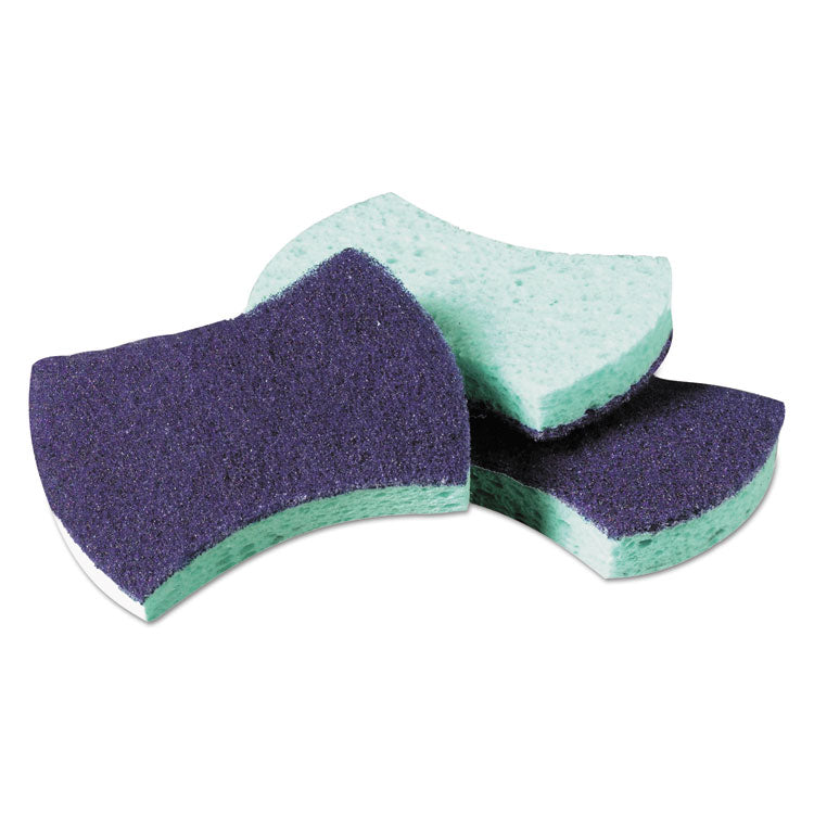 Scotch-Brite PROFESSIONAL - Power Sponge #3000, 2.8 x 4.5, 0.6" Thick, Blue/Teal, 20/Carton