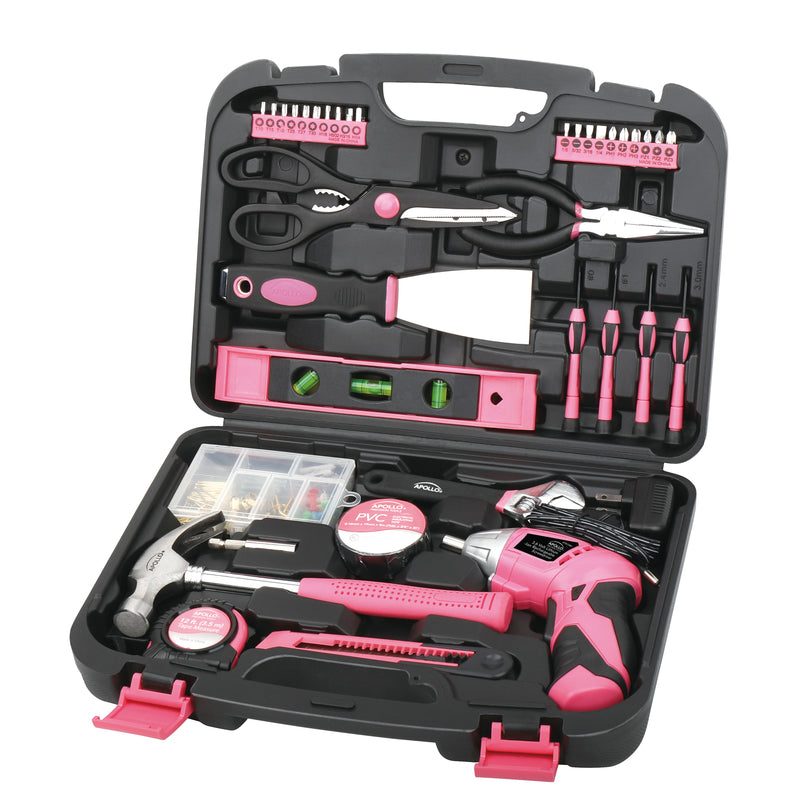 APOLLO TOOLS - Apollo Tools Household Tool Kit 135 pc