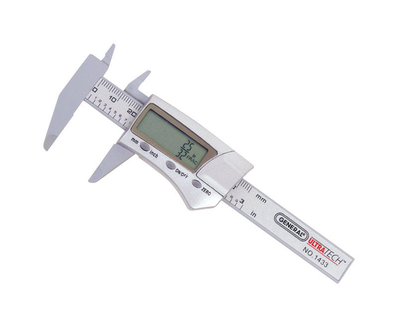 GENERAL TOOLS - General 3 in. L Digital Caliper 1 pc