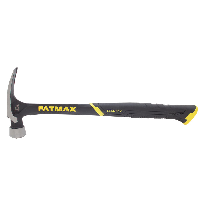 STANLEY FAT MAX - Stanley FatMax 17 oz Checkered Face Framing Hammer Steel Handle