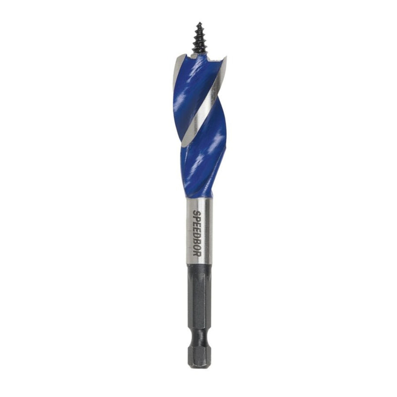 IRWIN TOOLS - Irwin Speedbor 5/8 in. X 4 in. L Carbon Steel Wood Boring Bit Quick-Change Hex Shank 1 pc [1866034]
