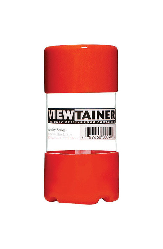 VIEWTAINER - Viewtainer 2 in. W X 4 in. H Slit Top Container Plastic Red - Case of 24