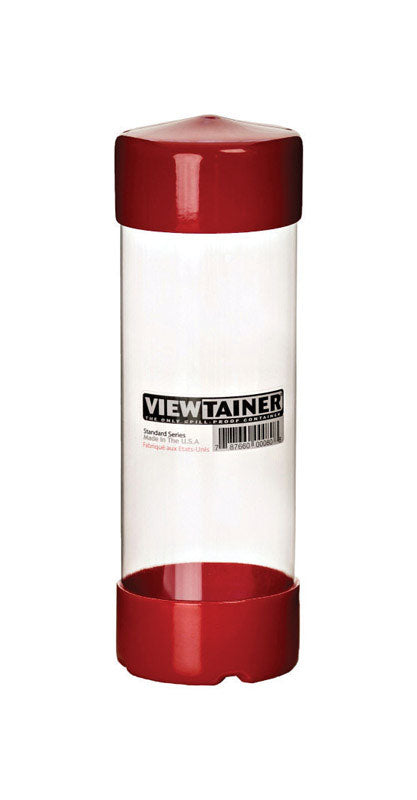 VIEWTAINER - Viewtainer 3 in. W X 8 in. H Slit Top Container Plastic Red - Case of 15