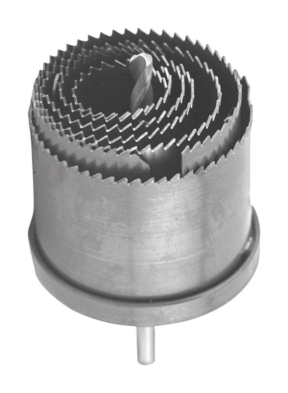 GREAT NECK - Great Neck Assorted in. Steel 7-in-1 Hole Saw 1 pk [HC7D]