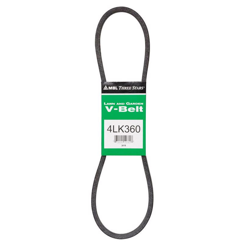 MITSUBOSHI - Mitsuboshi Super KB 4LK360 V-Belt 0.5 in. W X 36 in. L For Riding Mowers