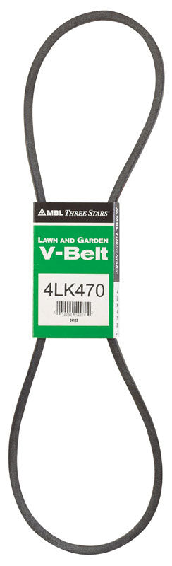 MITSUBOSHI - Mitsuboshi Super KB 4LK470 V-Belt 0.5 in. W X 47 in. L For Riding Mowers