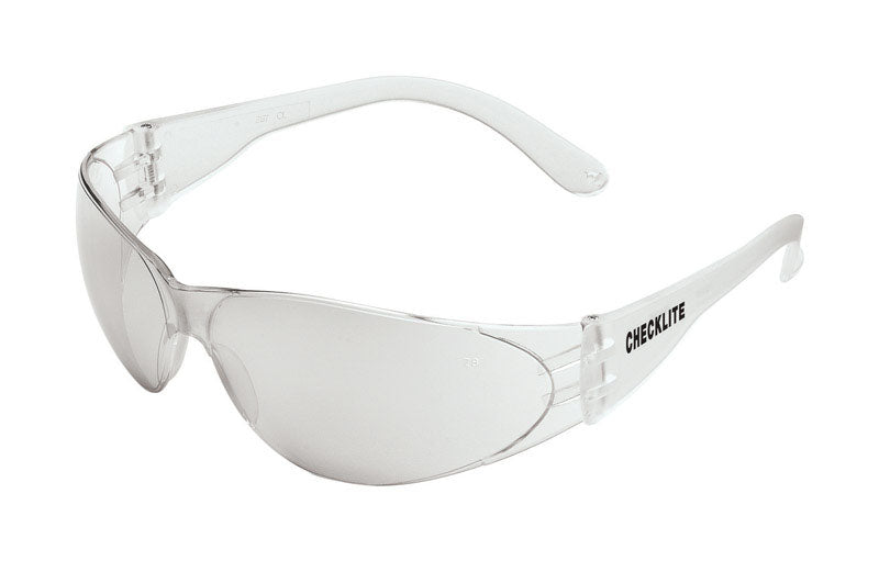 SAFETY WORKS - Safety Works Checklite Safety Glasses Clear Lens Clear Frame 1 pc - Case of 12