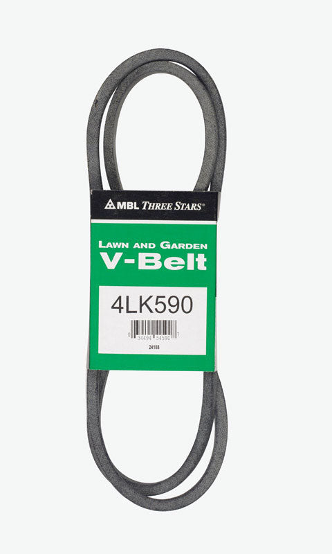 MITSUBOSHI - Mitsuboshi Super KB 4LK590 V-Belt 0.5 in. W X 59 in. L For Riding Mowers