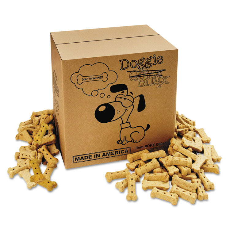 Office Snax - Doggie Biscuits, 10 lb Box