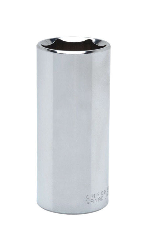 CRESCENT - Crescent 7/8 in. X 1/2 in. drive SAE 6 Point Deep Socket 1 pc