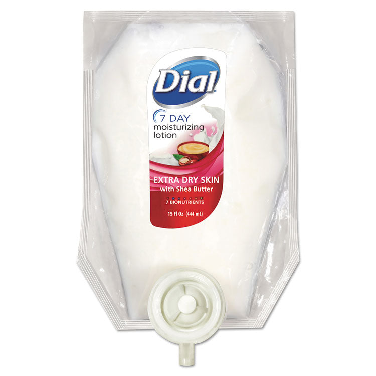 Dial Professional - 7-Day Moisturizing Lotion for Eco-Smart Dispenser, 15 oz, 6/Carton