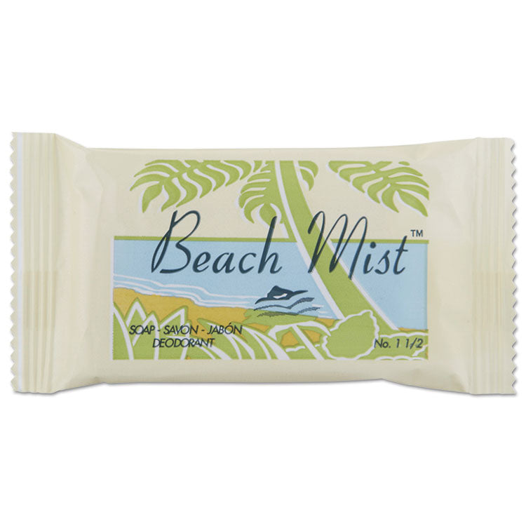 Beach Mist - Face and Body Soap, Beach Mist Fragrance, # 1 1/2 Bar, 500/Carton