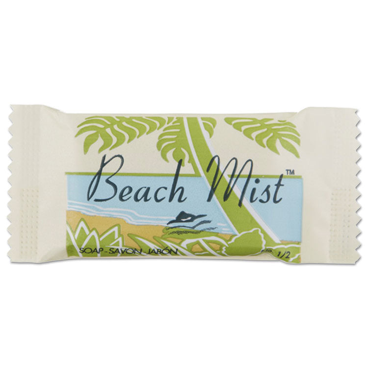 Beach Mist - Face and Body Soap, Beach Mist Fragrance, # 1/2 Bar, 1,000/Carton