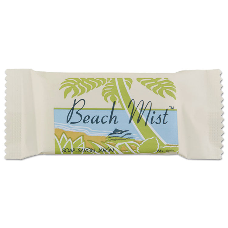 Beach Mist - Face and Body Soap, Beach Mist Fragrance, # 3/4 Bar, 1,000/Carton