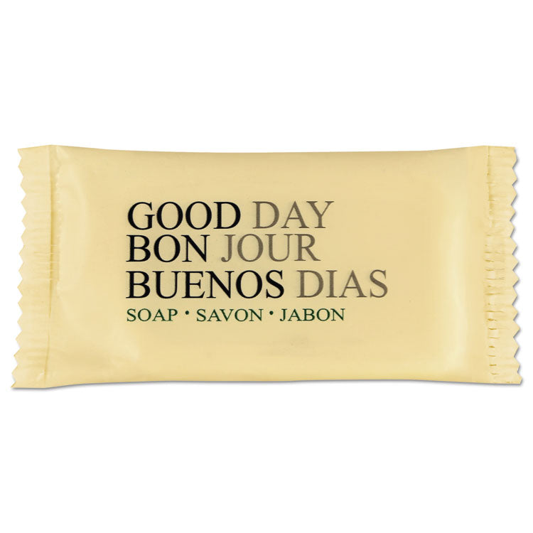 Good Day - Amenity Bar Soap, Pleasant Scent, # 3/4 Individually Wrapped Bar, 1,000 /Carton