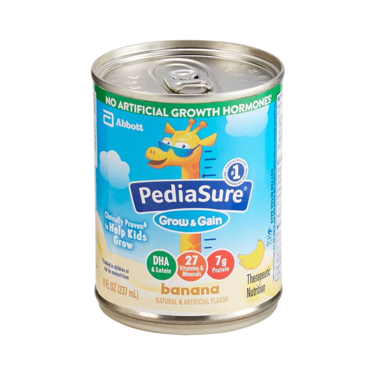 Abbott Nutrition - Pediatric Oral Supplement PediaSure® Grow & Gain Banana Flavor 8 oz. Can Liquid Calories [1/EA]