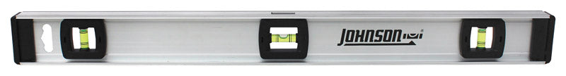JOHNSON - Johnson 24 in. Aluminum I-Beam Level 3 vial