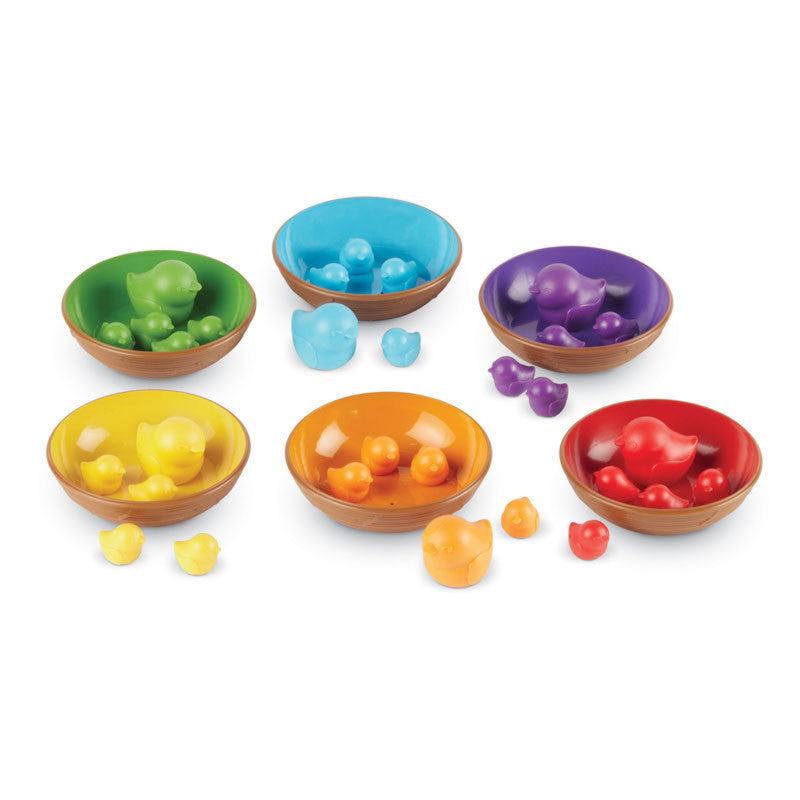 LEARNING RESOURCES - Birds in a Nest Sorting Set