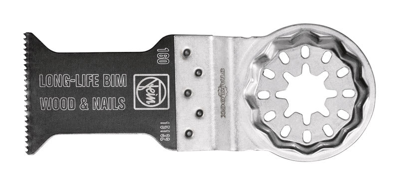 FEIN - Fein Starlock 1-3/8 in. X 1-3/8 in. L Bi-Metal E-Cut Long-Life Saw Blade 1 pk