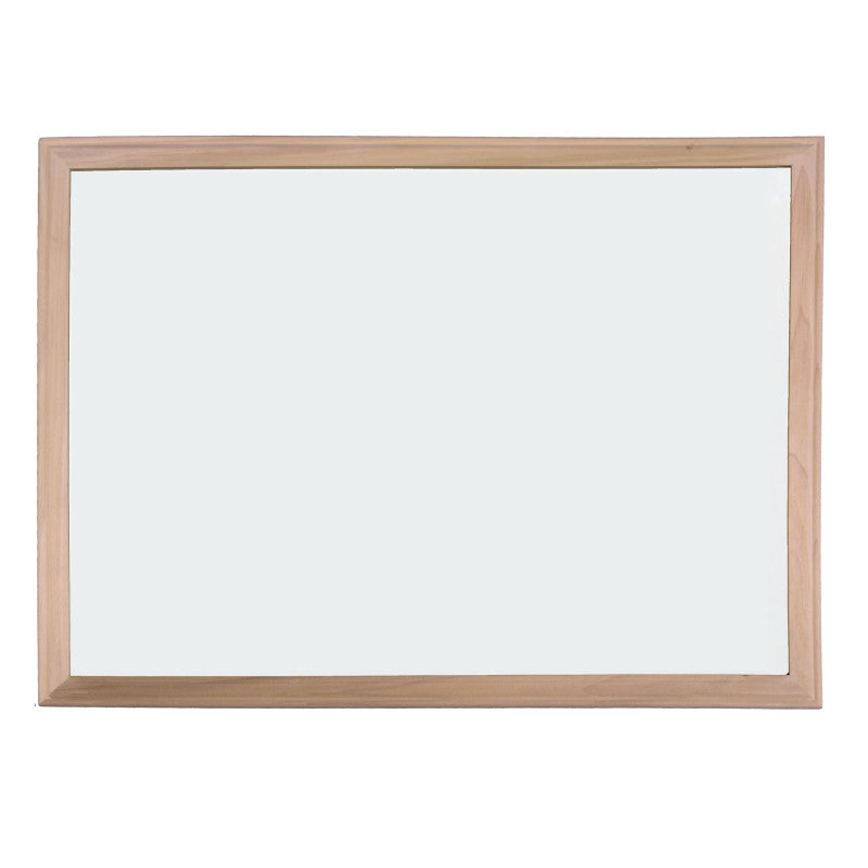 CRESTLINE PRODUCTS - Wood Framed Magnetic Dry Erase Board, 18" x 24"