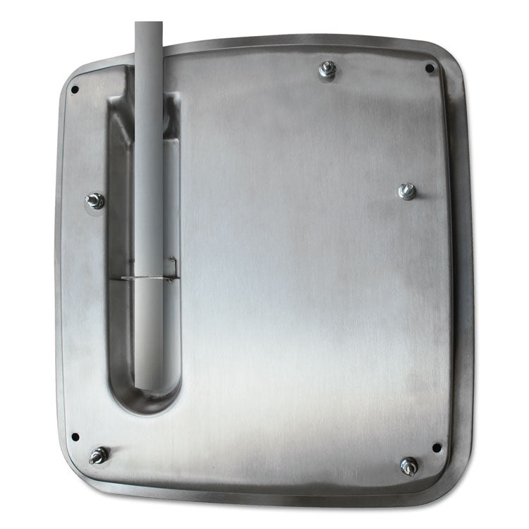 WORLD DRYER - VERDEdri Hand Dryer Top Entry Adapter Kit, 1.25 x 14.38 x 13.5, Stainless