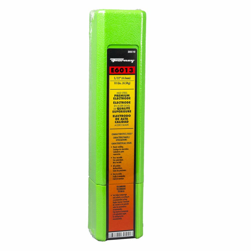 FORNEY - Forney 5/32 in. D X 14.5 in. L E6013 Mild Steel Welding Electrodes 83000 psi 5 lb