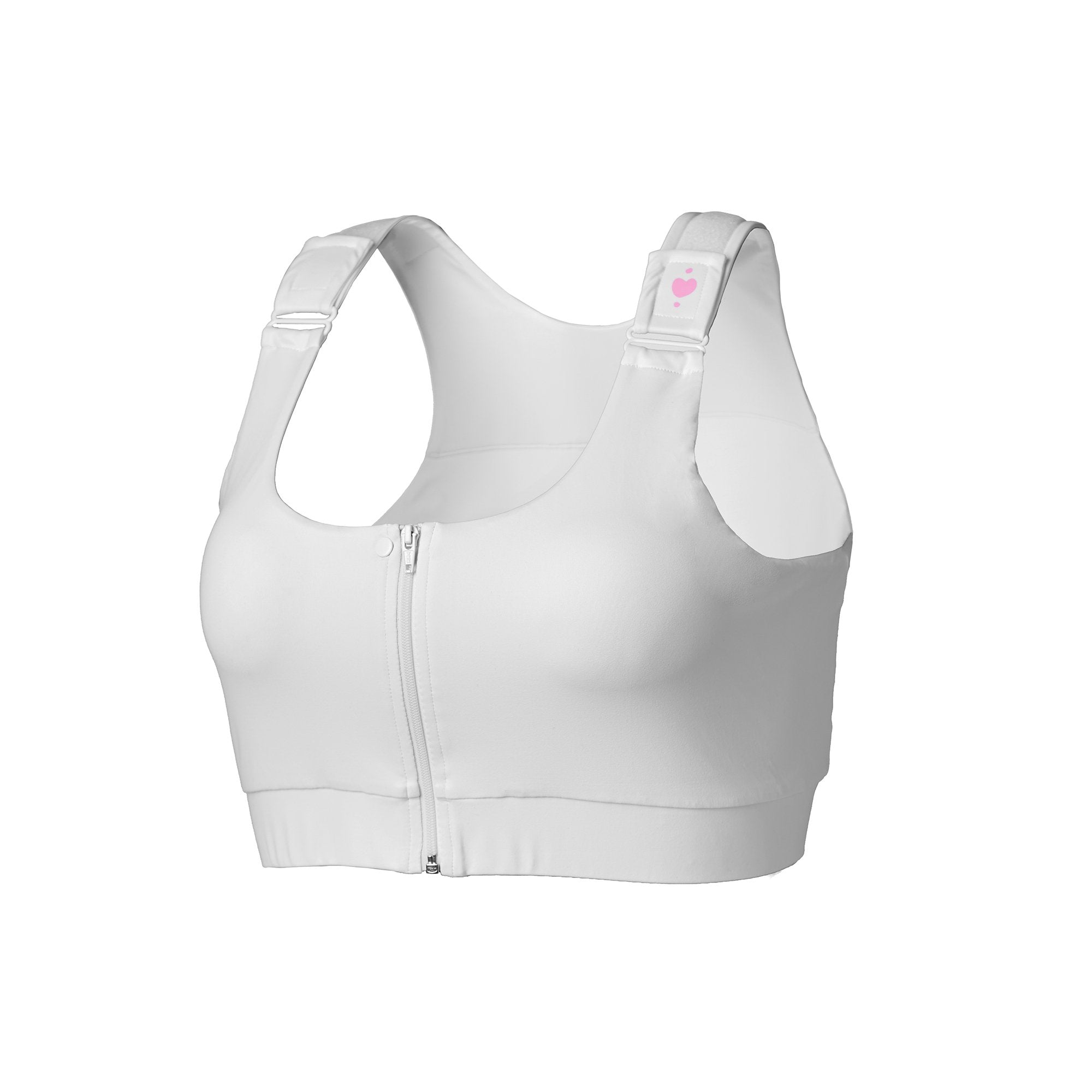heart&core Sports and Medical LLC - Post-Surgical Bra Shirl White X-Large [1/EA]