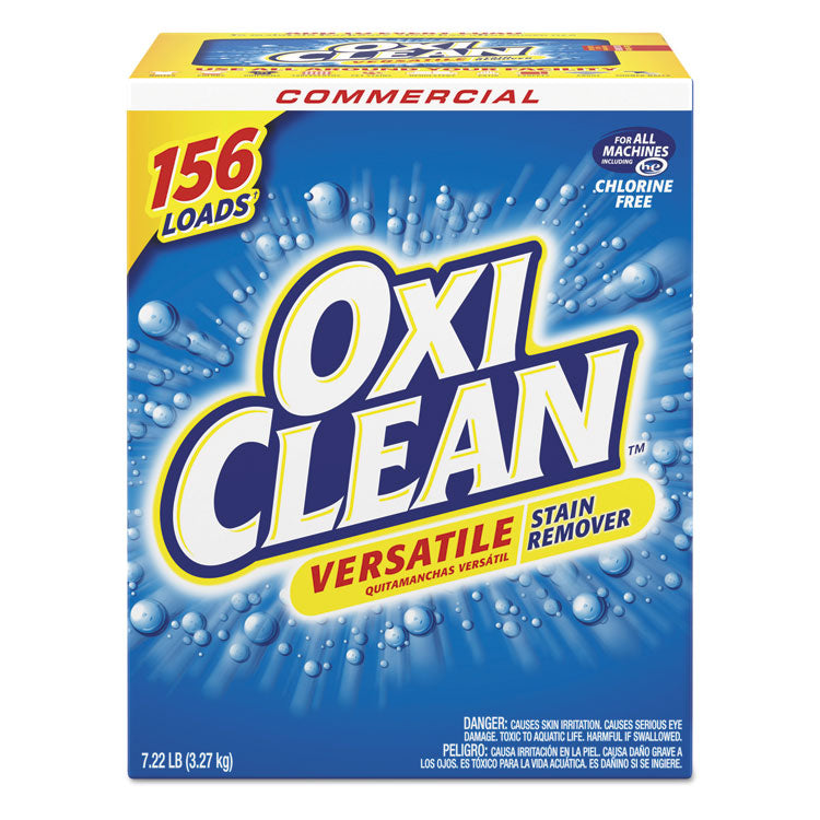 OxiClean - Versatile Stain Remover, Regular Scent, 7.22 lb Box, 4/Carton