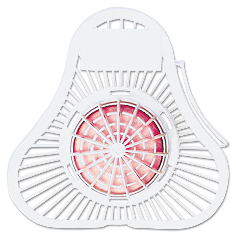Fresh Products - Para Urinal Screen w/Deodorizer Block, Cherry Scent, 4 oz, Dozen