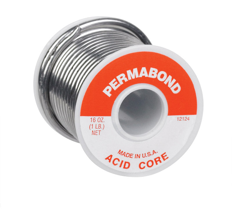 ALPHA FRY - Alpha Fry 16 oz Acid Core Wire Solder 0.125 in. D 1 pc - Case of 10