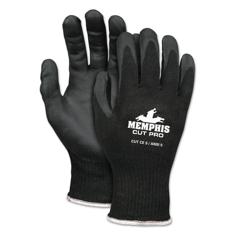 MCR Safety - Cut Pro 92720NF Gloves, X-Large, Black, HPPE/Nitrile Foam