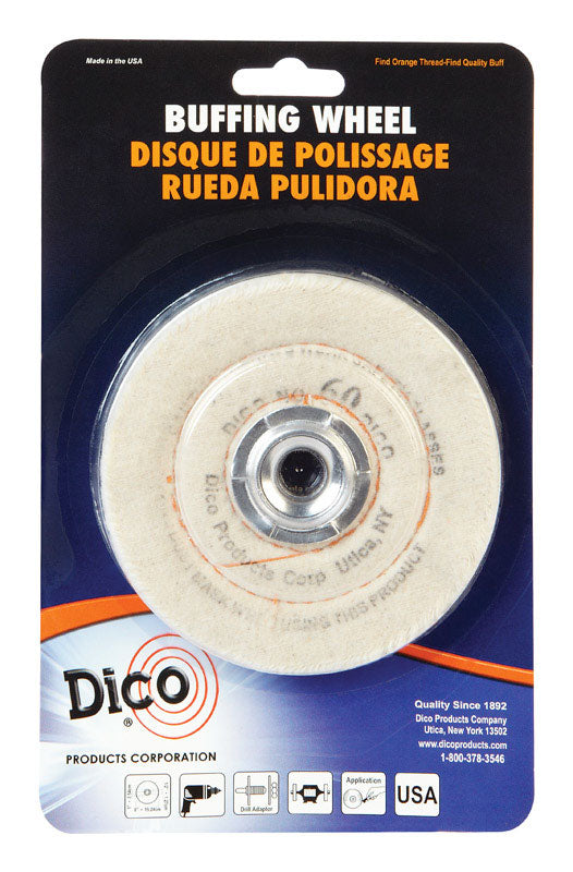 DICO PRODUCTS - Dico Products Dico 4 in. Buffing Wheel [527-60-4]