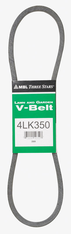 MITSUBOSHI - Mitsuboshi Super KB 4LK350 V-Belt 0.5 in. W X 35 in. L For Riding Mowers