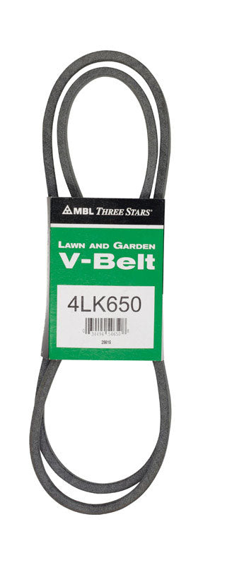 MBL CORPORATION - Mitsuboshi Super KB 4LK650 V-Belt 0.5 in. W X 65 in. L For Riding Mowers