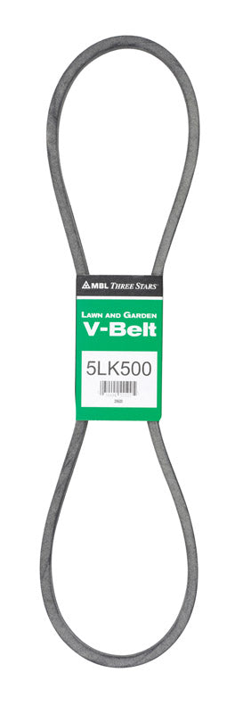 MITSUBOSHI - Mitsuboshi Super KB 5LK500 V-Belt 0.63 in. W X 50 in. L For Riding Mowers