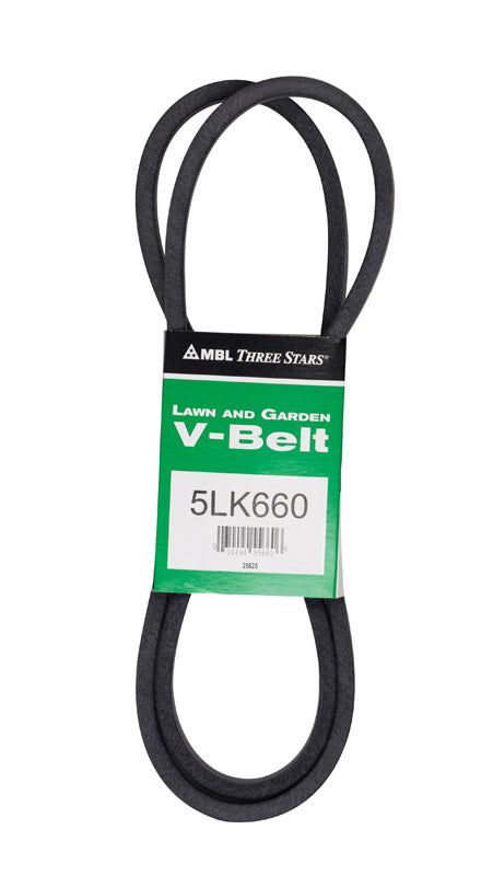 MITSUBOSHI - Mitsuboshi Super KB 5LK660 V-Belt 0.63 in. W X 66 in. L For Riding Mowers