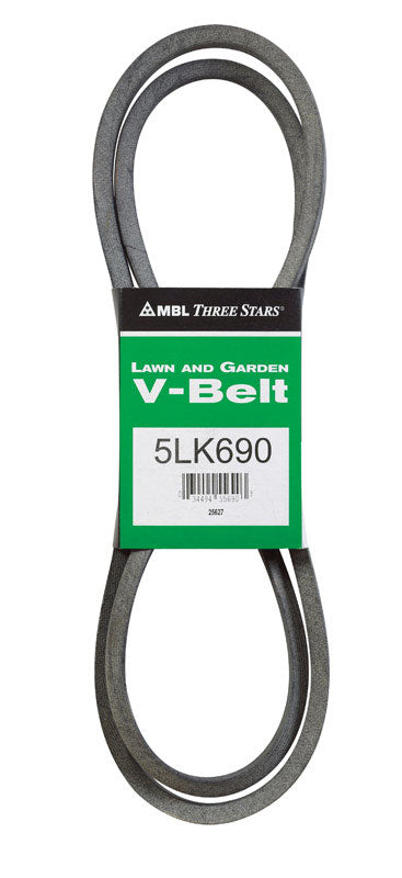 MITSUBOSHI - Mitsuboshi Super KB 5LK690 V-Belt 0.63 in. W X 69 in. L For Riding Mowers
