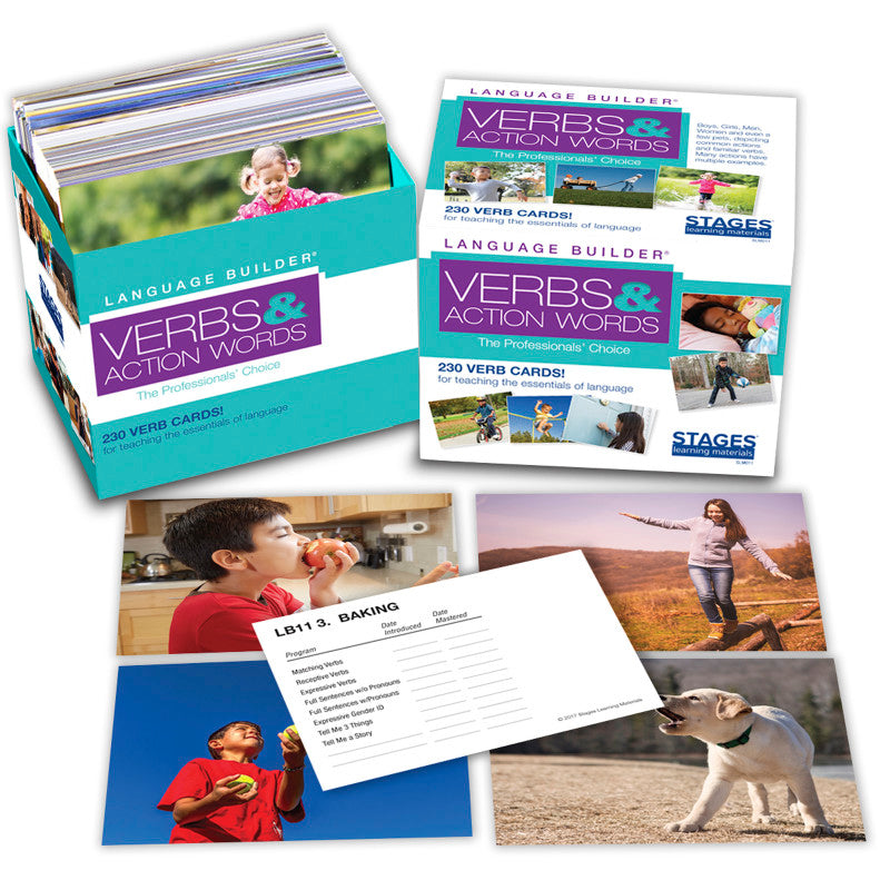 STAGES LEARNING MATERIALS - Language Builder® Picture Cards, Verbs