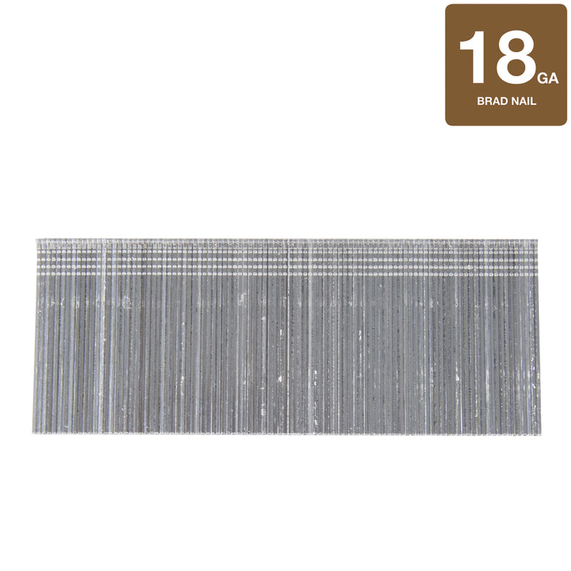 HITACHI POWER TOOLS - Metabo HPT 18 Ga. X 2 in. L Electro Galvanized Steel Brad Nails 1000 pk 1 lb
