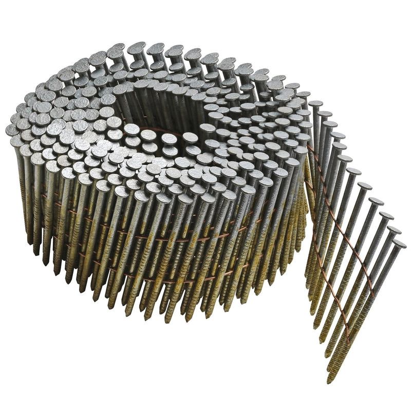 STANLEY BOSTITCH - Bostitch 3 in. 11 Ga. Angled Coil Galvanized Framing Nails 15 deg 2,700 pk