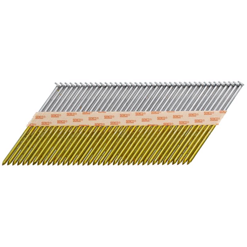 SENCO - Senco 3-1/4 in. L X 16 Ga. Angled Strip Hot-Dip Galvanized Framing Nails 34 deg 2,500 pk