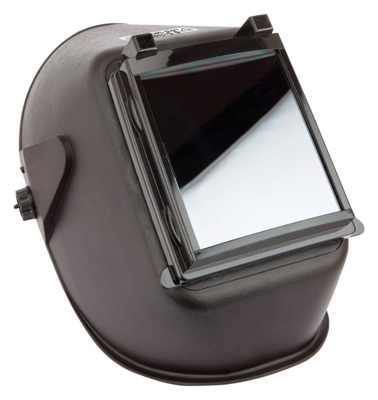 FORNEY - Forney Bandit III 5.25 in. H X 4.5 in. W Fixed Shade Traditional Welding Helmet #10 Black 1 pc