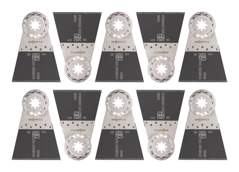 FEIN - Fein StarlockPlus 2-9/16 in. X 2 in. L Steel Saw Blade Set 10 pk [63502134290]