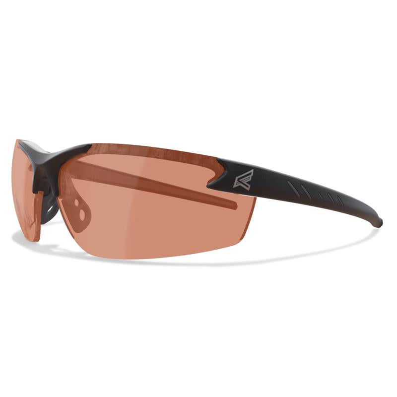 EDGE EYEWEAR - Edge Eyewear Zorge G2 Safety Glasses Amber Lens Black Frame 1 pc