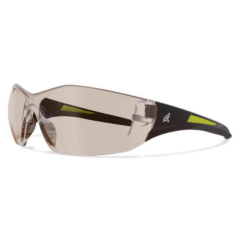 EDGE EYEWEAR - Edge Eyewear Delano G2 Wraparound Safety Glasses Gray Lens Black Frame 1 pc