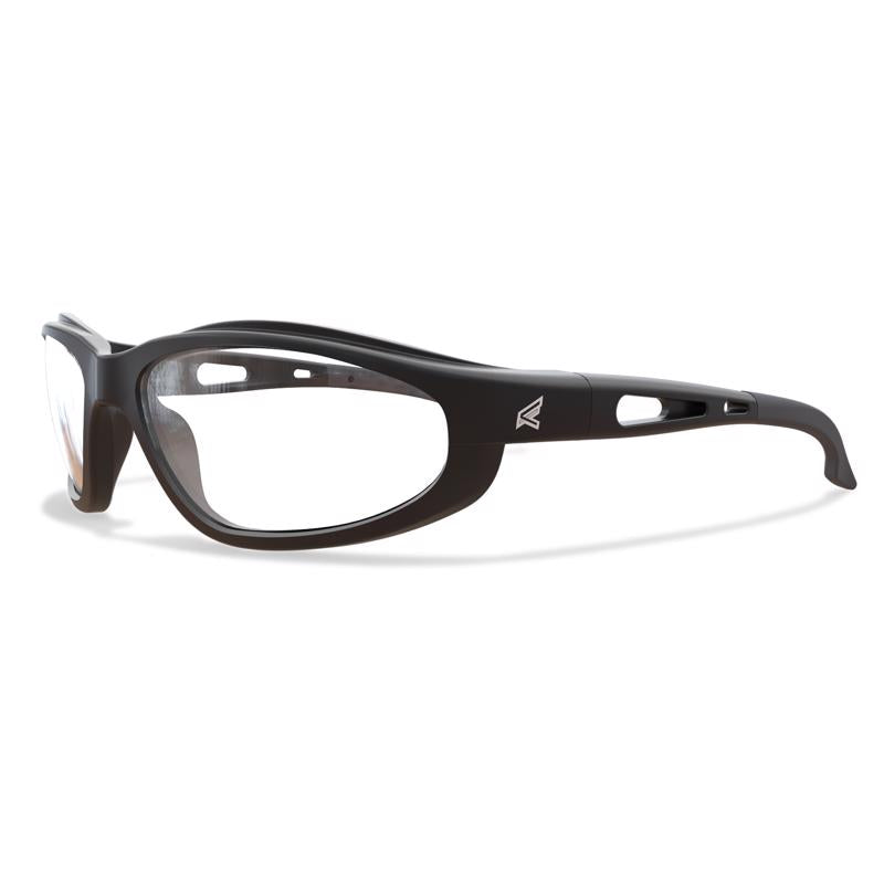 EDGE EYEWEAR - Edge Eyewear Dakura Safety Glasses Clear Lens Black Frame 1 pc